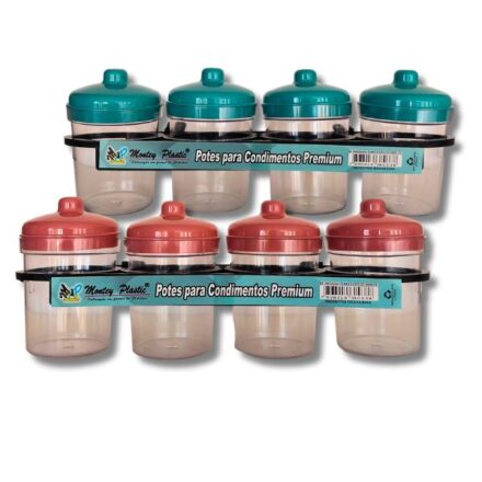 Pote para Condimentos Cristal